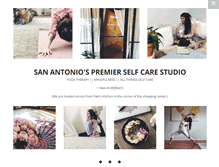 Tablet Screenshot of melmarieyoga.com